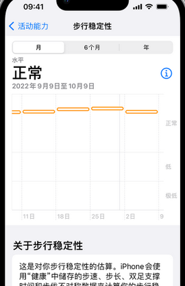 新龙镇iPhone手机维修如何在iPhone开启'步行稳定性通知'