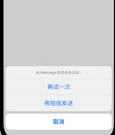 新龙镇apple维修iPhone上无法正常发送iMessage信息